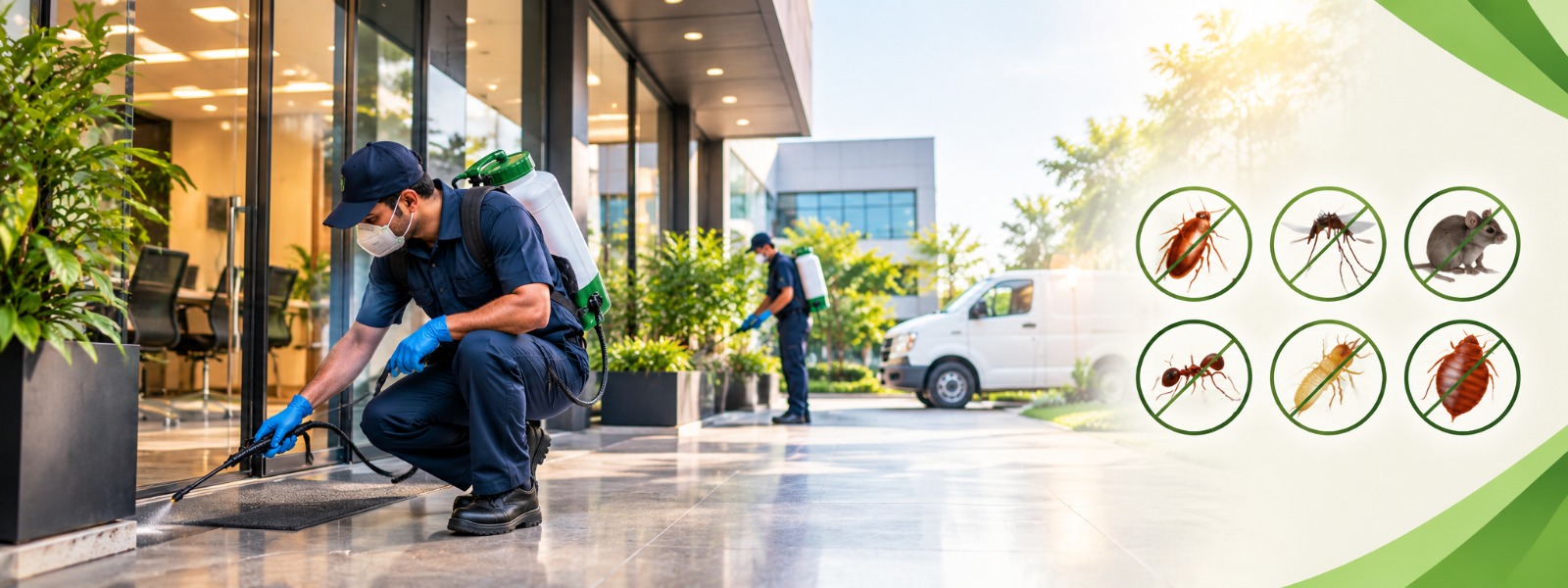 Pest-management programs that fit operational sites.